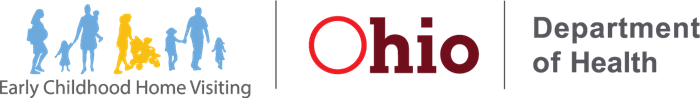 Ohio Department of Health Early Childhood Home Visiting logo