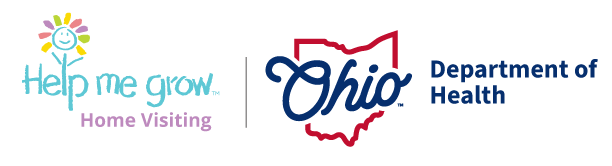 Ohio Department of Health Early Childhood Home Visiting logo