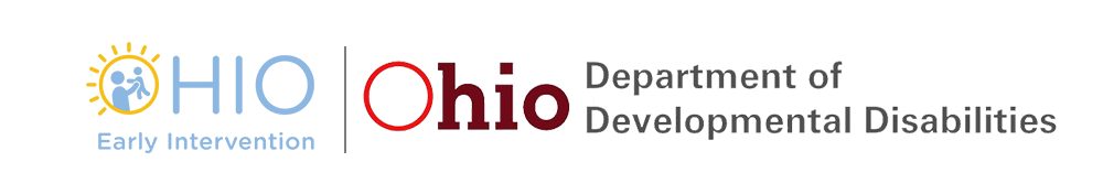 Ohio Early Intervention and Department of Developmental Disabilities logos